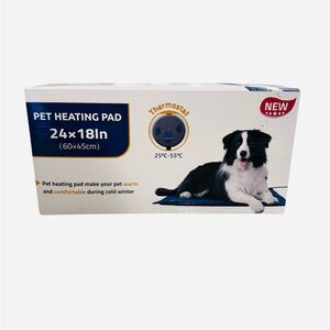 PETLESO Pet Heating Pad 24"x18" – Adjustable Thermostat – New In Box